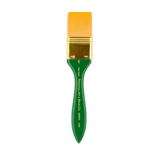 Princeton™ Lauren™ Golden Synthetic Flat Wash Brush